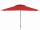EASY Push Schirm, 210x150 cm, UPF 50+, mit PU-Beschichtung rot