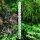 Jumbo-Gartenthermometer aus Metall Höhe 115cm, Kopf und Fuss