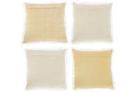 Kissen Indi Textil Gelb 4 Sortiert