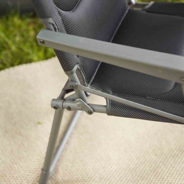 Campingstuhl Premium anthrazit Alu / 2D Mesh, 89,95