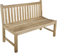 Bank SOLO 2-Sitzer, 120 cm ohne Armlehnen Teak B-grade...