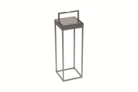 KETTLIGHT SQUARED Laterne 18,4 x 18,4 x 50cm, grau