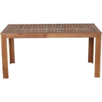 Paleros Dining Tisch 160cm x 90cm x 75cm Gestell und Tischplatte Akazienholz natur geölt
