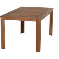 Paleros Dining Tisch 160cm x 90cm x 75cm Gestell und Tischplatte Akazienholz natur geölt