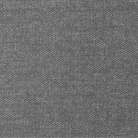 MIRACH Sesselauflage 120cm Dessin Uni grau, 100% Baumwolle