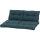 Almaaz Palettenkissen-Set, petrol, bestehend aus 2x Sitz- und 2x Rückenkissen Bezug aus 100% Polypropylen, Dessin 206, Farbe petrol