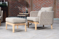 Lounge-Sessel CHEYENNE  java-brown rustic-honey