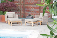 Lounge-Sessel CHEYENNE  java-brown rustic-honey