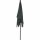 City Mittelstockschirm anthrazit/grau 180cm x 180cm Gestell Stahl anthrazit, Bezug 100% Polyester, 160g/m² grau, Lichtschutzfaktor UPF 50+