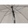 City Mittelstockschirm anthrazit/natur Ø180cm Gestell Stahl anthrazit, Bezug 100% Polyester, 160g/m² natur, Lichtschutzfaktor UPF 50+