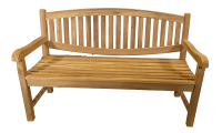 Teakholz Gartenbank SEMARANG 3 Sitzer 150cm