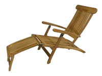 Teakholz Deckchair, verstellbar, Edelstahlbeschläge