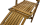 Teakholz Deckchair, verstellbar, Edelstahlbeschläge
