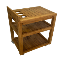 Teakholz Servierwagen STANDARD