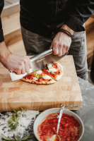 Pizzaschneider aus Edelstahl