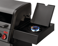 Hyde 6 SIKR Turbo 6-Brenner , 26kW, 800 °C Turbo Zone, Switch Grid, Infarot-Backburner und Seitenkocher