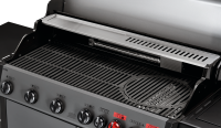 Hyde 6 SIKR Turbo 6-Brenner , 26kW, 800 °C Turbo Zone, Switch Grid, Infarot-Backburner und Seitenkocher