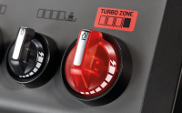 Hyde 6 SIKR Turbo 6-Brenner , 26kW, 800 °C Turbo Zone, Switch Grid, Infarot-Backburner und Seitenkocher