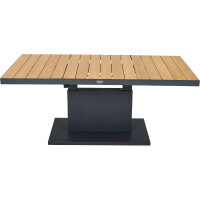 Talina Lift-Tisch 160cm x 90cm, Teak Gestell aus...