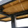 Talina Lift-Tisch 160cm x 90cm, Teak Gestell aus Aluminium in matt anthrazit, Tischplatte aus Teakholz in natur