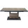 Talina Lift-Ausziehtisch 140/180cm x 90cm, washed-grey Gestell aus Aluminium in matt anthrazit, Tischplatte aus Keramik in washed grey