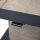 Talina Lift-Ausziehtisch 140/180cm x 90cm, washed-grey Gestell aus Aluminium in matt anthrazit, Tischplatte aus Keramik in washed grey