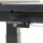 Talina Lift-Ausziehtisch 140/180cm x 90cm, washed-grey Gestell aus Aluminium in matt anthrazit, Tischplatte aus Keramik in washed grey
