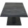 Talina Lift-Ausziehtisch 140/180cm x 90cm, wood-grey Gestell aus Aluminium in matt anthrazit, Tischplatte aus Keramik in wood grey