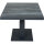 Talina Lift-Tisch 140cm x 85cm, wood-grey Gestell aus Aluminium in matt anthrazit, Tischplatte aus Keramik in wood grey