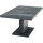 Talina Lift-Tisch 140cm x 85cm, wood-grey Gestell aus Aluminium in matt anthrazit, Tischplatte aus Keramik in wood grey