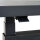 Talina Lift-Tisch 140cm x 85cm, wood-grey Gestell aus Aluminium in matt anthrazit, Tischplatte aus Keramik in wood grey