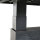 Talina Lift-Tisch 140cm x 85cm, wood-grey Gestell aus Aluminium in matt anthrazit, Tischplatte aus Keramik in wood grey