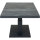 Talina Lift-Tisch 160cm x 90cm, wood-grey Gestell aus Aluminium in matt anthrazit, Tischplatte aus Keramik in wood grey