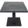 Talina Lift-Tisch 160cm x 90cm, wood-grey Gestell aus Aluminium in matt anthrazit, Tischplatte aus Keramik in wood grey
