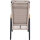 Cortina Move Sessel, natur Alu, Rope, Armlehnen Teak
