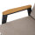 Cortina Move Sessel, natur Alu, Rope, Armlehnen Teak