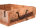 Deko-Ziegelform LIGNUM recyceltes Holz