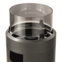 Terrassenfeuer NOVA LED L - grey / black 50mbar