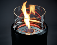 Terrassenfeuer NOVA LED M - grey / black 50mbar