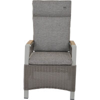 Corido Move Sessel / taupe / Aluminium / Teak / inkl....