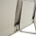 Repton Bank 3er / seidengrau, taupe / Aluminium / inkl. Kissen