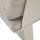 Repton Bank 3er / seidengrau, taupe / Aluminium / inkl. Kissen