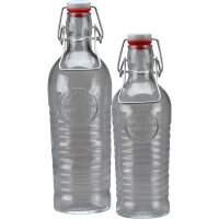 Bügelflasche "Cucinare" 750 ml Officina rund