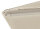 Mittelstockschirm Riva Ø300 Sandstone / Elfenbein