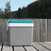 EDA Kühlbox Promotion 24 l blau/grau blauer Deckel, Box
