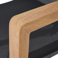 CATANIA Move Sessel Aluminiumgestell in teaklook, Ranotex® Bezug