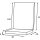 ASTER Sesselauflage 100cm Dessin Fish Bone rot