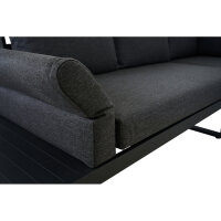 WESTON Loungeset 3-teilig aus Aluminium, Bezug, KPG