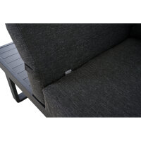 WESTON Loungeset 3-teilig aus Aluminium, Bezug, KPG