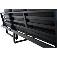 WESTON Loungeset 3-teilig aus Aluminium, Bezug, KPG